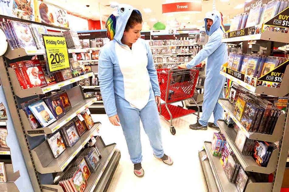 Was man bei Target doch alles so shoppen und beim Einkauf tragen kann.
