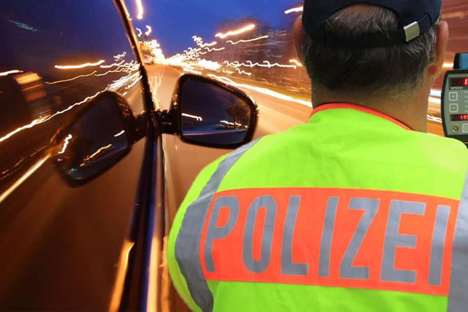 Ein Polizist wurde von dem VW Golf aus Essen fast überfahren (Symbolbild).