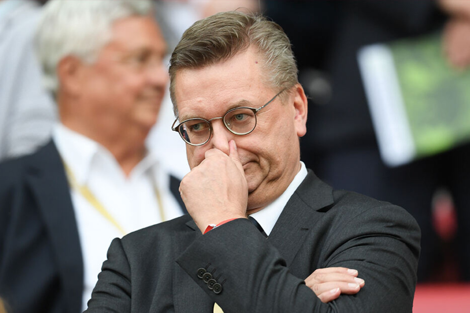 Der frühere DFB-Präsident Dr. Reinhard Grindel.