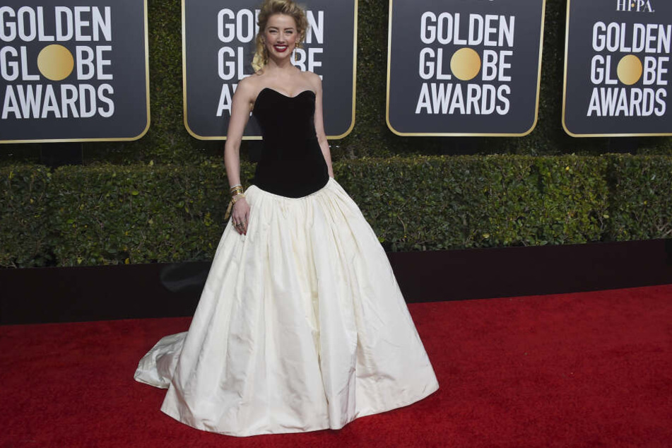 Amber Heard bei der 76. Verleihung des Golden Globes.