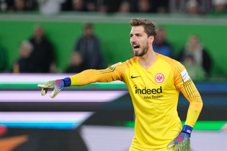 Eintracht-Keeper Kevin Trapp war mit dem Punkt in Wolfsburg alles andere als zufrieden.