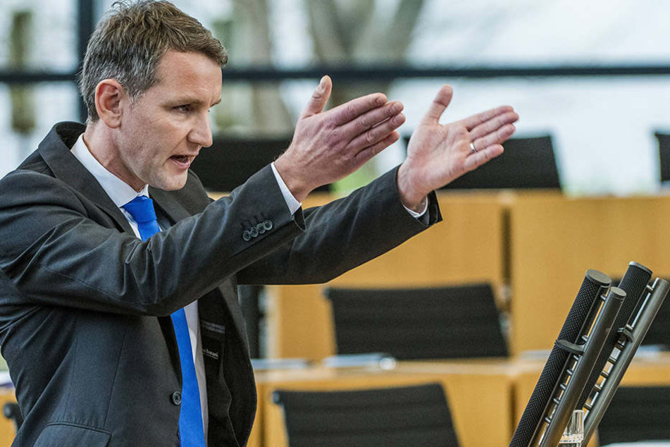 Die Äußerungen von Björn Hocke kommen nicht gut an.