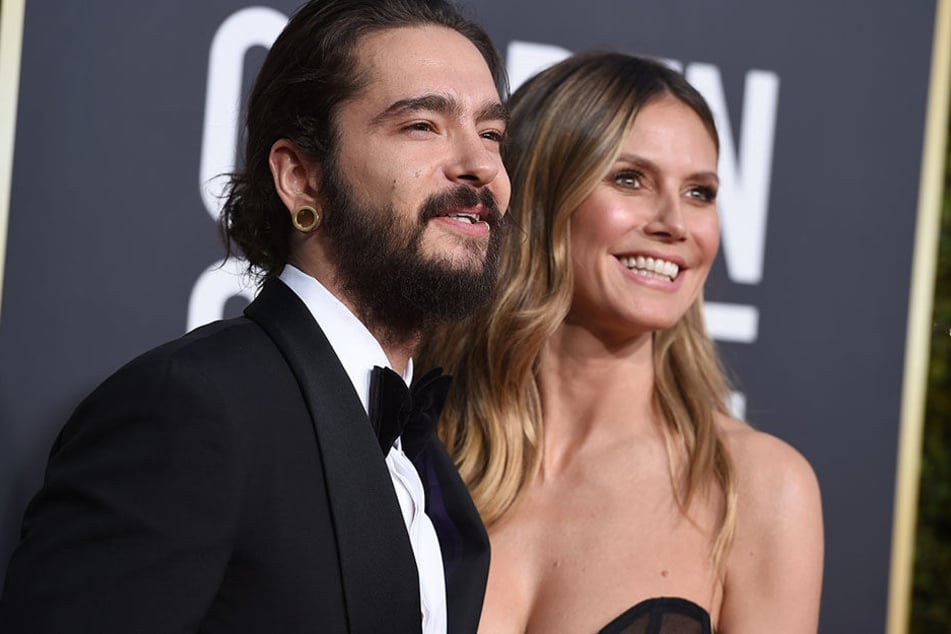 Heidi Klum und Tom Kaulitz strahlen bei den Golden Globes 2019 um die Wette.