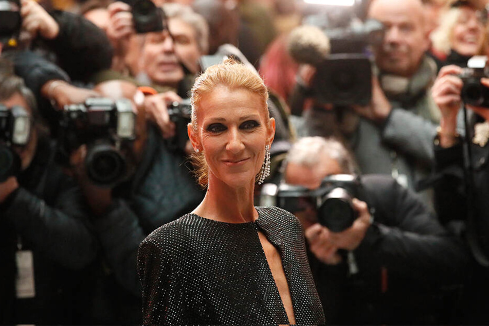 Celine Dion am 22. Januar bei der Präsentation der Frühjahr/Sommer 2019 Haute Couture Modekollektion des Modelabels Vauthier.