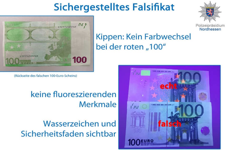 Diese Grafik wurde vom Polizeipräsidium Nordhessen veröffentlicht.