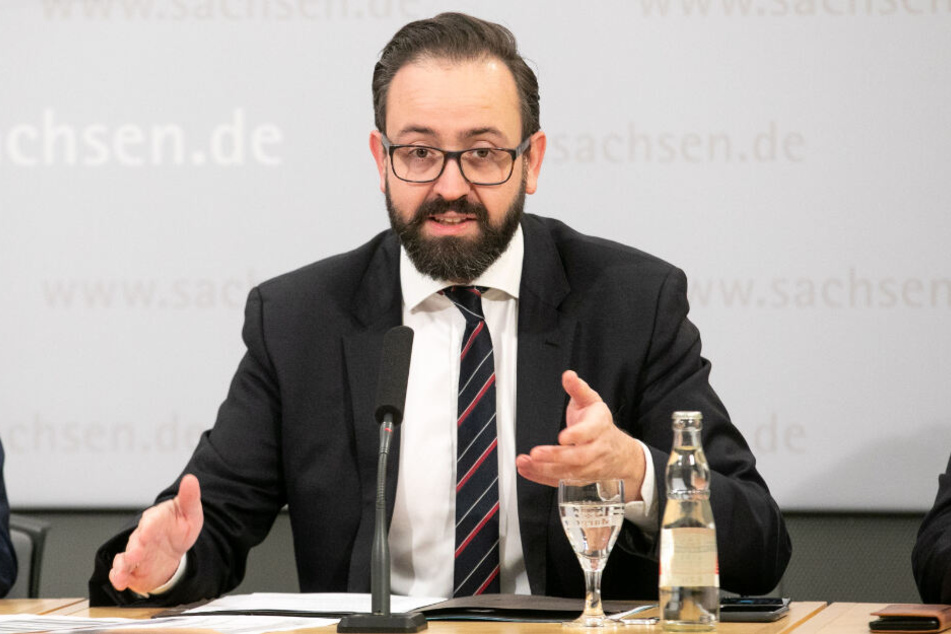 Justizminister Sebastian Gemkow (40).