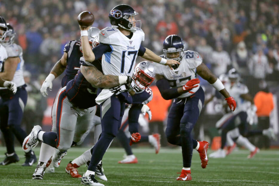 Jetzt warten Ryan Tannehill (17) und die Tennessee Titans auf die Chiefs.