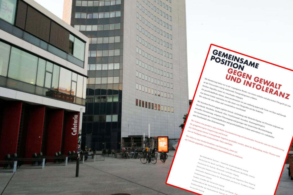 Die Hochschulen beziehen ganz klar Position zu dem brutalen Vorfall.