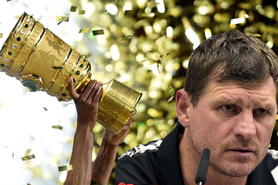 Steffen Baumgart (45) freut sich auf ein schönes Spiel.