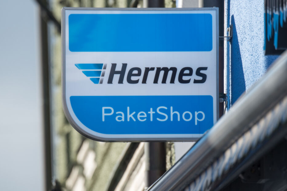 In vielen Städten gibt es Hermes-Paketshops.