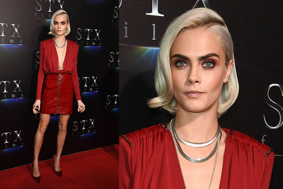 Vor wenigen Tagen sah Cara Delevingne (24) noch so aus. Jetzt gab es allerdings einen Radikal-Haarschnitt.
