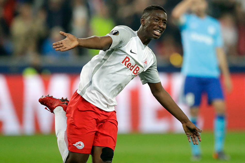 Im Halbfinal-Rückspiel gegen Olympique Marseille (2:1) erzielte Amadou Haidara das zwischenzeitliche 1:0 für Salzburg.
