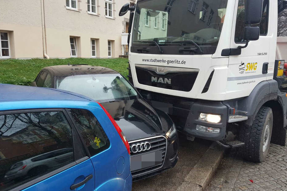 Zum Glück wurde bei dem Zusammenstoß niemand verletzt.