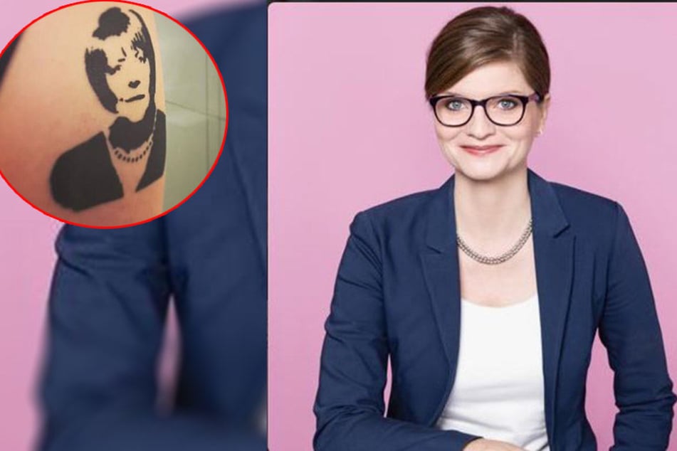 Warum trug diese SPDPolitikerin ein MerkelTattoo? TAG24