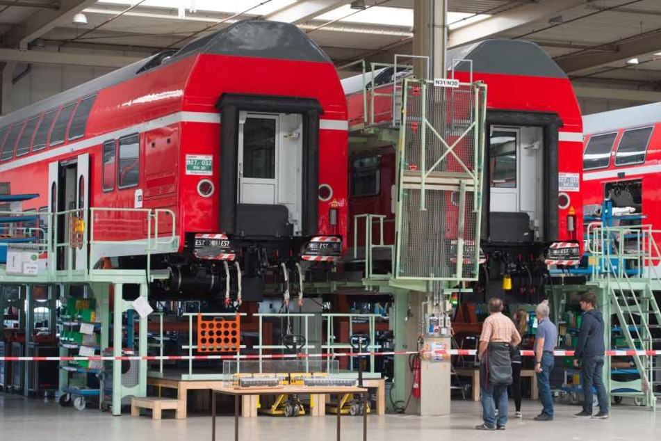 Auch das Bombardier-Werk in Bautzen ist von dem Stellenabbau betroffen.