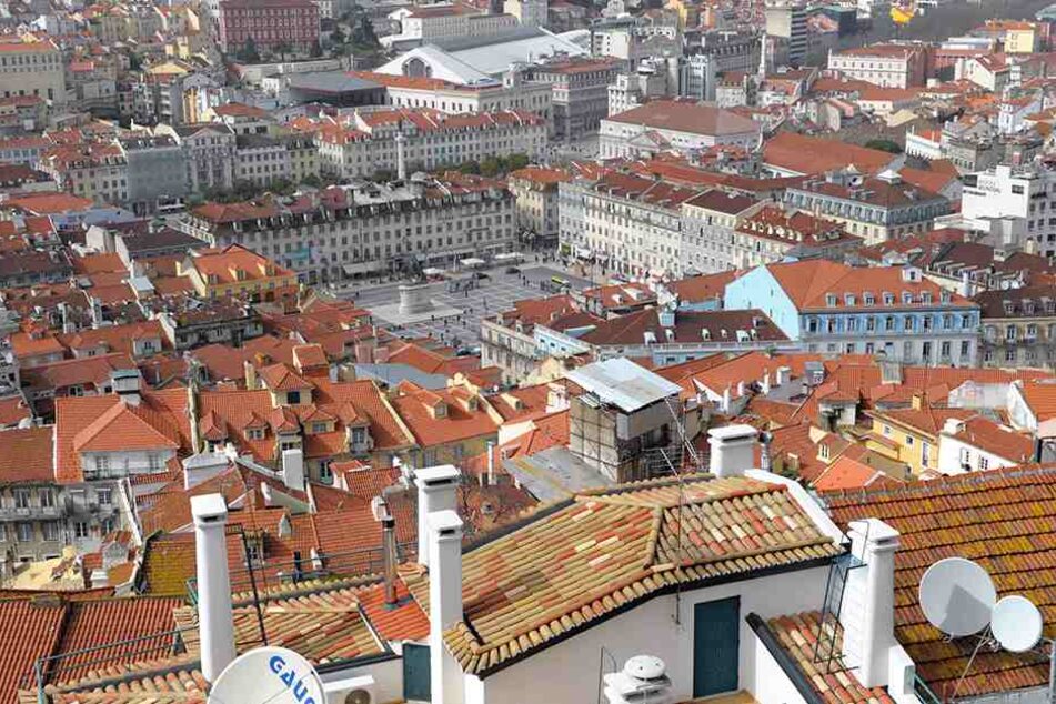 In Lissabon kam es zu einer heftigen Gas-Explosion.