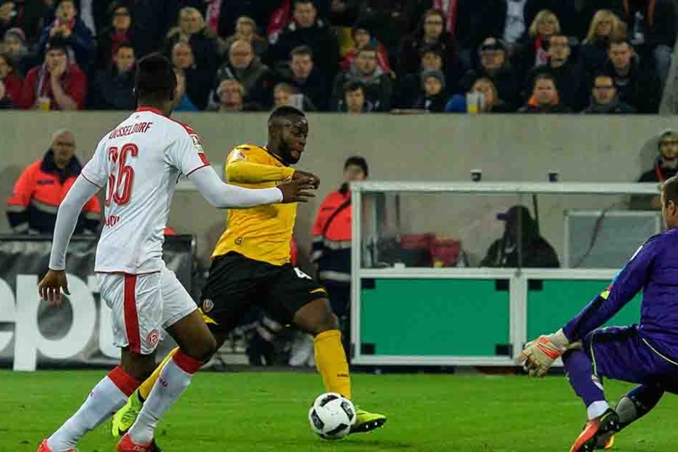 So bereitete Erich Berko das 3:0 in Düsseldorf vor. Am Sonntag darf der Neuzugang wieder auf dem linken Flügel ran.
