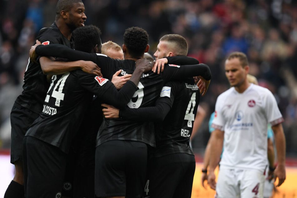 Der Sieg gegen Nürnberg war für die Eintracht das 13. Spiel ohne Niederlage in Serie.
