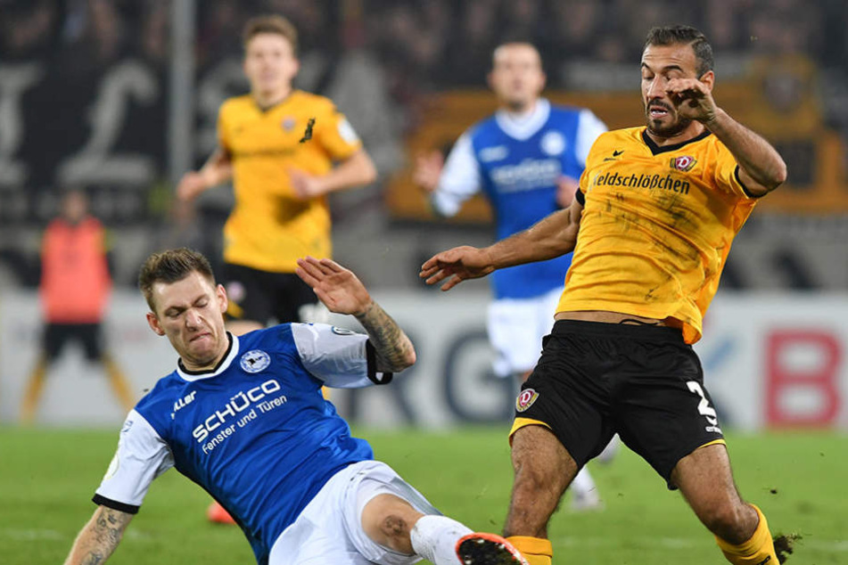 Steht bei den Bielefeldern unter besonderer Beobachtung: Dynamos Akaki Gogia.