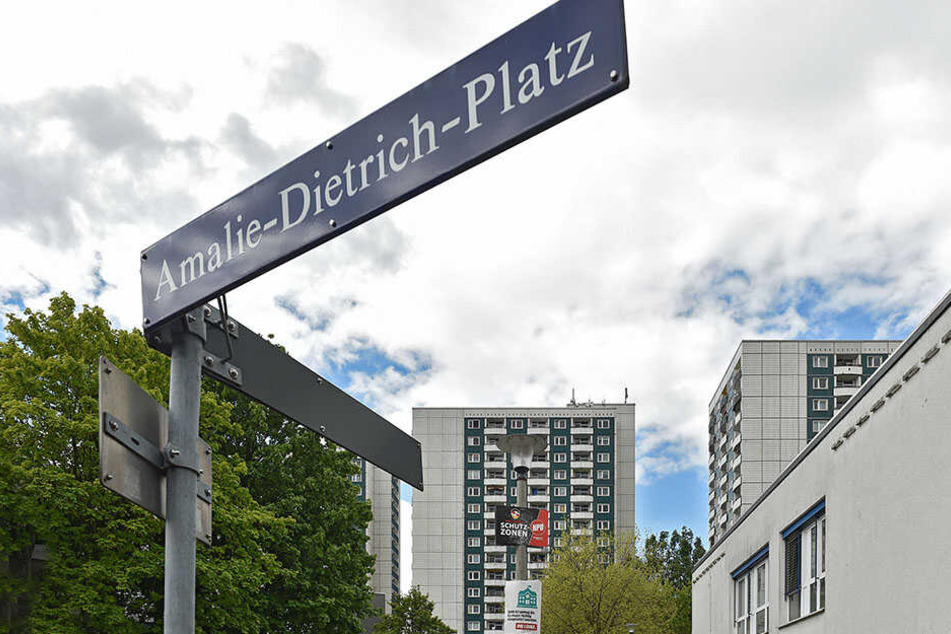 Eine zweite Waffenverbotszone könnte rund um den Amalie-Dietrich-Platz entstehen.