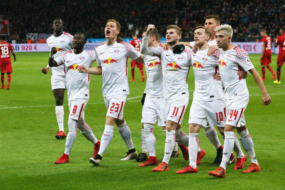 Zweimal gejubelt, dennoch nicht gewonnen: Für RB reichte es trotz zweier Elfmeter-Tore nur zu einem Punkt.