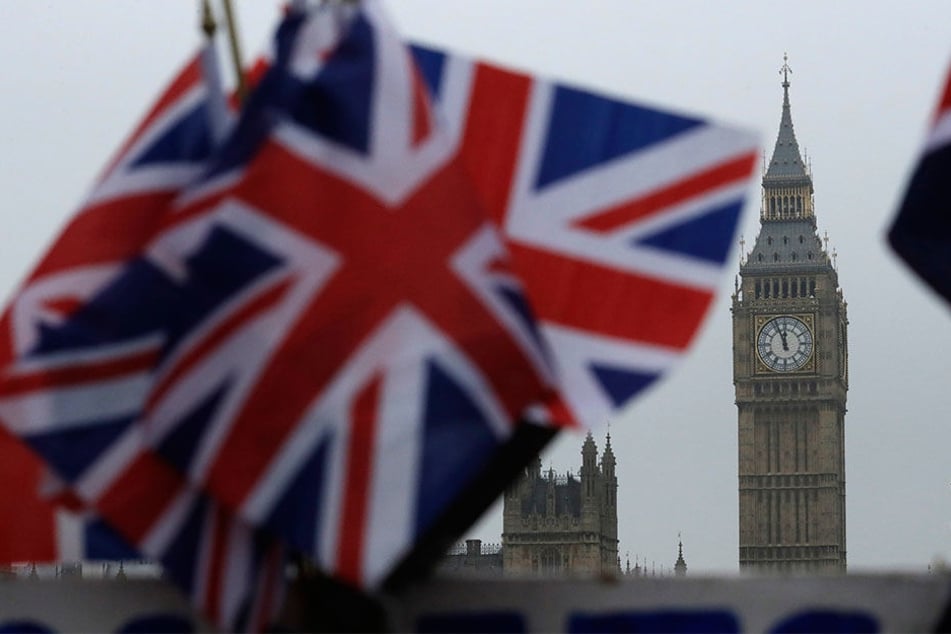 Dunkle Wolken über London - keine Seltenheit.