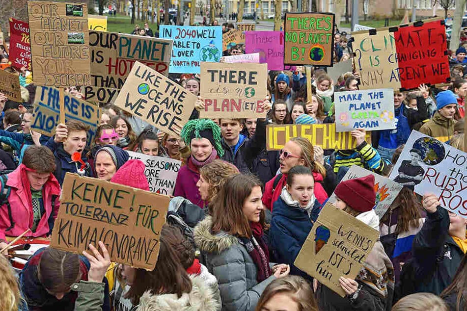 Wachsende Bewegung: Bei den "Fridays for Future"-Demos wollen sich künftig auch Studenten beteiligen.