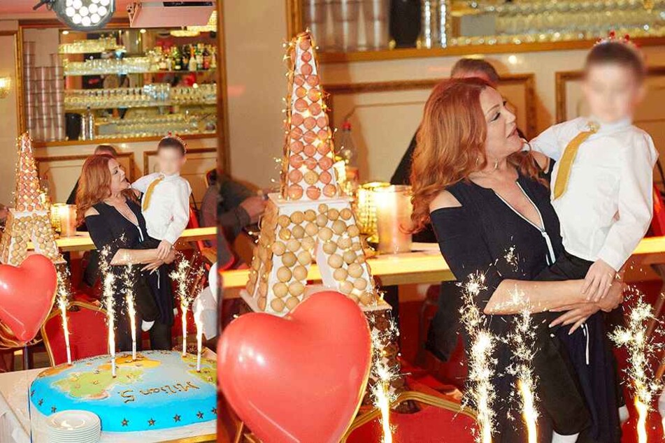 Zoras kleiner Prinz, Milian (5), feierte Sonntag seinen Geburtstag im Carte Blanche mit vielen Gästen und einer großen Torte.