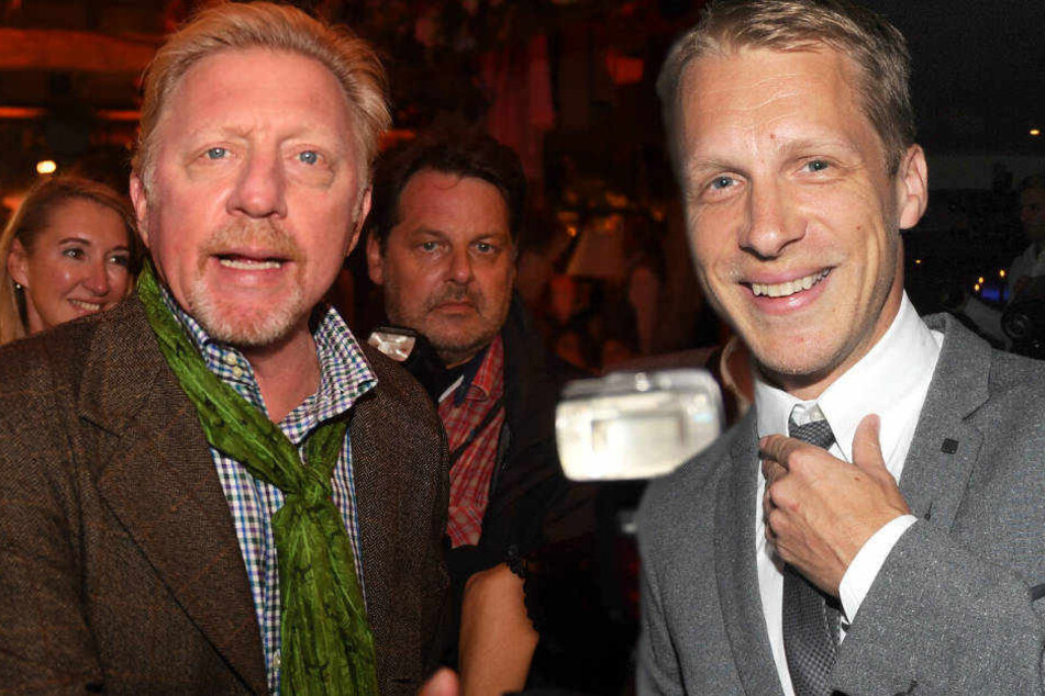 Boris Becker und Oliver Pocher mögen sich nicht wirklich ...