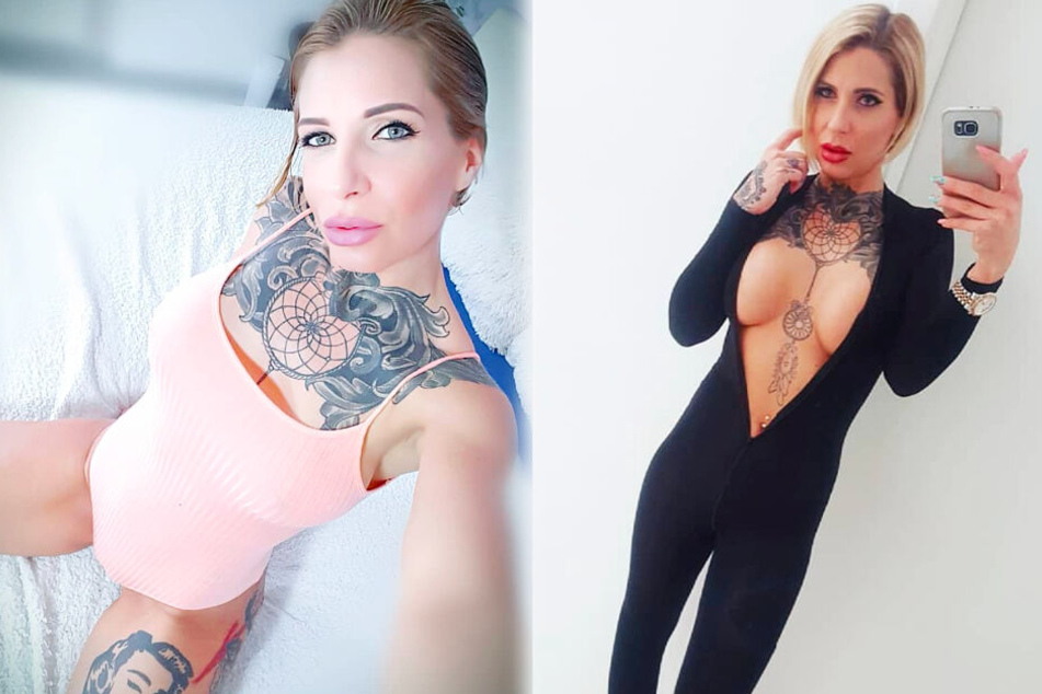 Die Montage zeigt zwei Screenshots aus dem Instagram-Profil von Samy Fox.