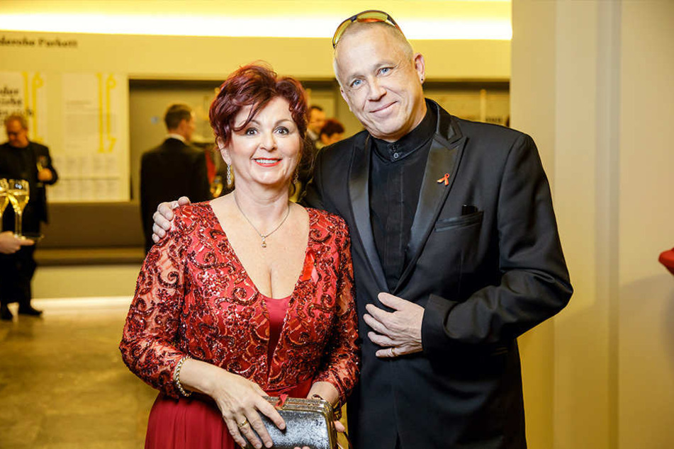 Viola Klein (Initiatorin der Gala) und Stefan Hippler (Gründer von HOPE) freuen sich auf Eure Spenden.