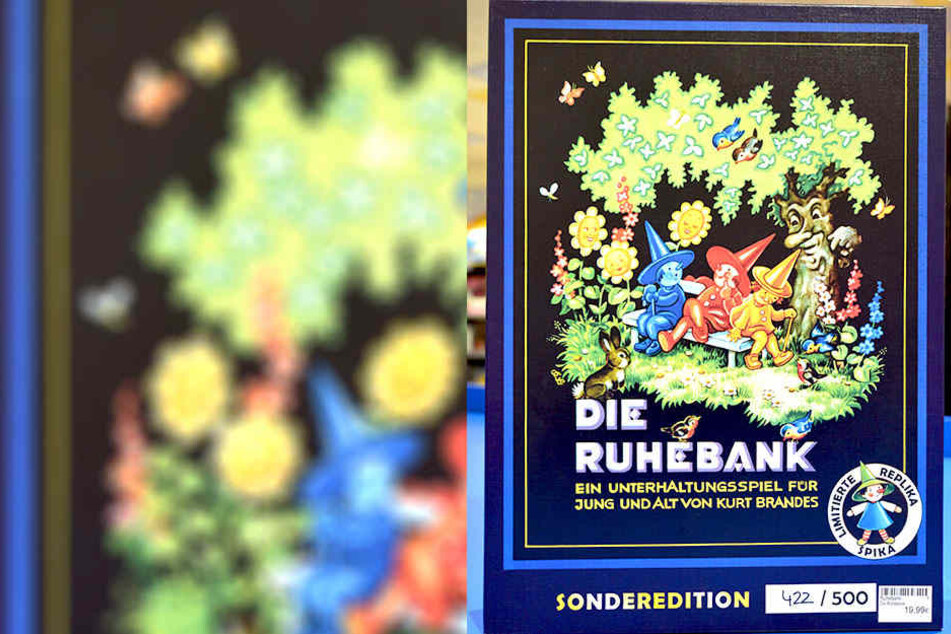 Brett-Klassiker gehen immer. Daher gibt das Spiel "Die Ruhebank" von 1961 in
neuem Gewand.