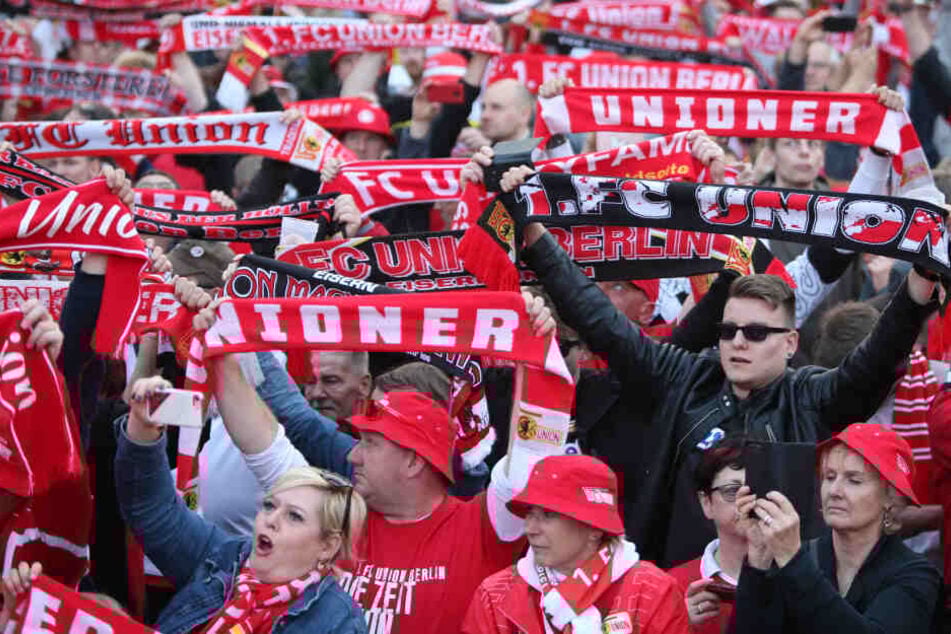 Union-Fans feierten erst kürzlich den Aufstieg ihrer Mannschaft in die Bundesliga.