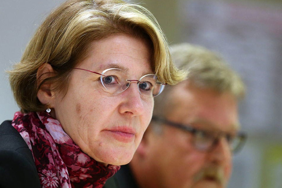 Ulrike Bahr, Vorsitzende der Augsburger SPD, und ihr Stellvertreter Michael Knuth.