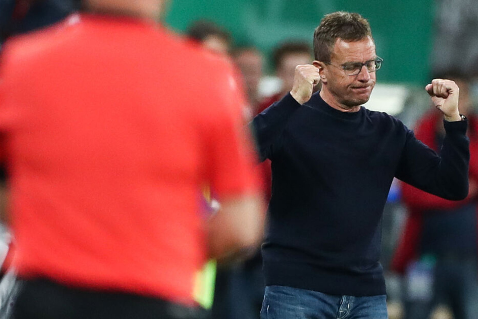 Nicht nur die Bremer, auch Leipzigs Trainer Ralf Rangnick will in seinem letzten Spiel einen Sieg erzielen.
