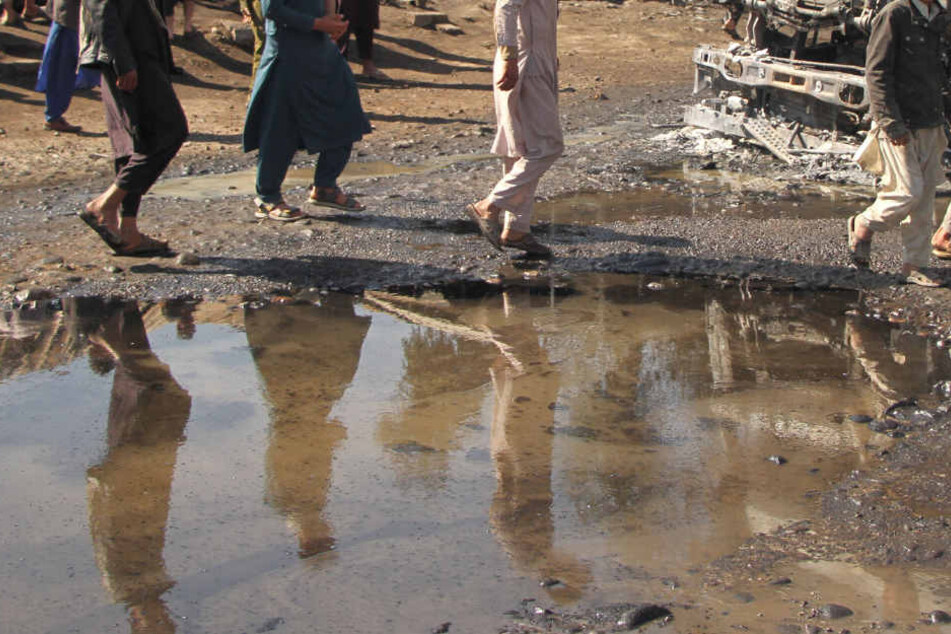 In Afghanistan beginnen nach schweren Überschwemmungen die Aufräumarbeiten.