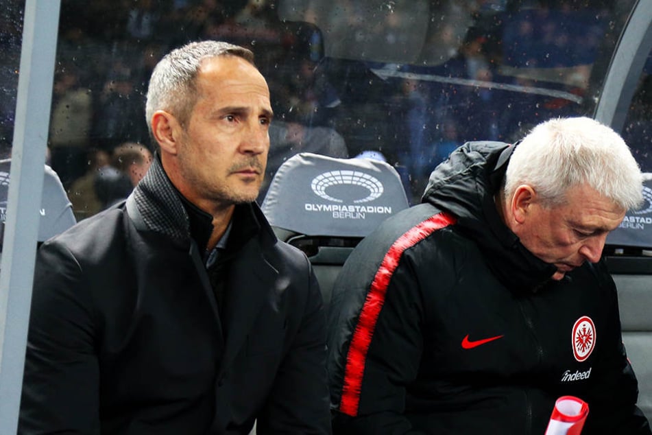 Eintrachts Trainer Adi Hütter bezeichnete die Niederlage seiner Mannschaft als "unverdient".