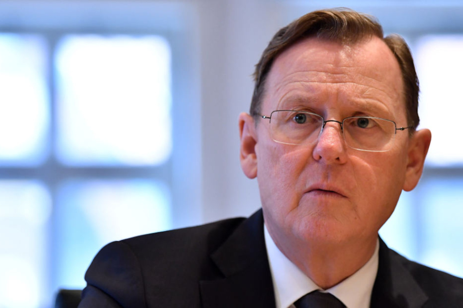 Mit der Wahl von Bodo Ramelow war der Mann überhaupt nicht einverstanden.