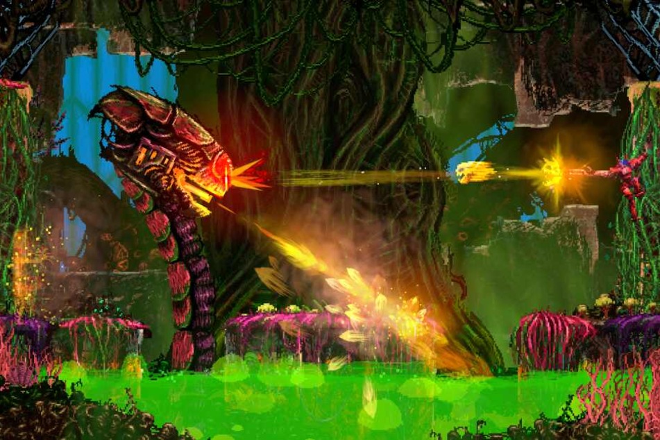 Mit "Valfaris" liefern Big Sugar und Steel Mantis ein 2D-Action-Jump 'n Run der Extra-Klasse.