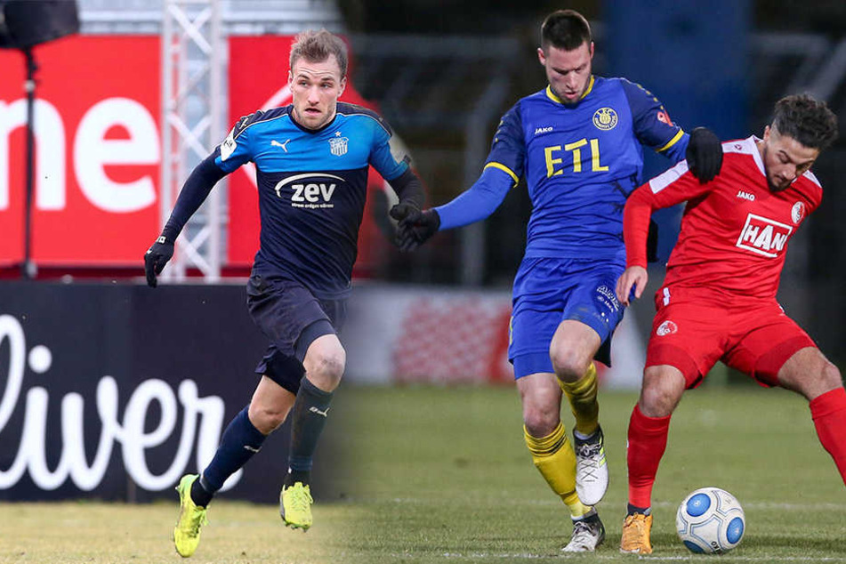 Der FSV Zwickau und Lok Leipzig treffen am Dienstag in Naunhof aufeinander.