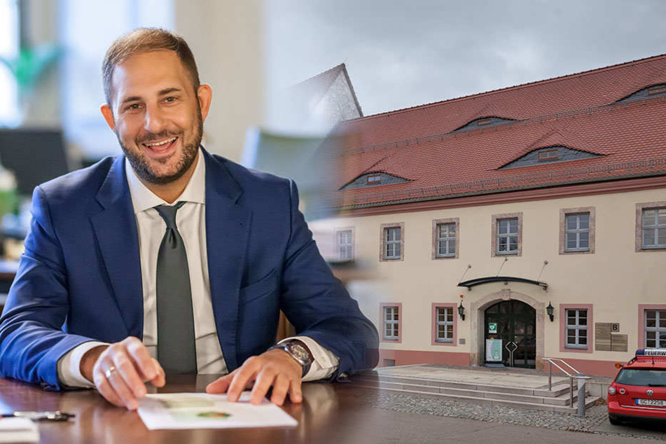 Blickt tatendurstig auf 2018: Oberbürgermeister Jesko Vogel (43, Freie Wähler) kündigt Million-Investitionen für Limbach-Oberfrohna an.