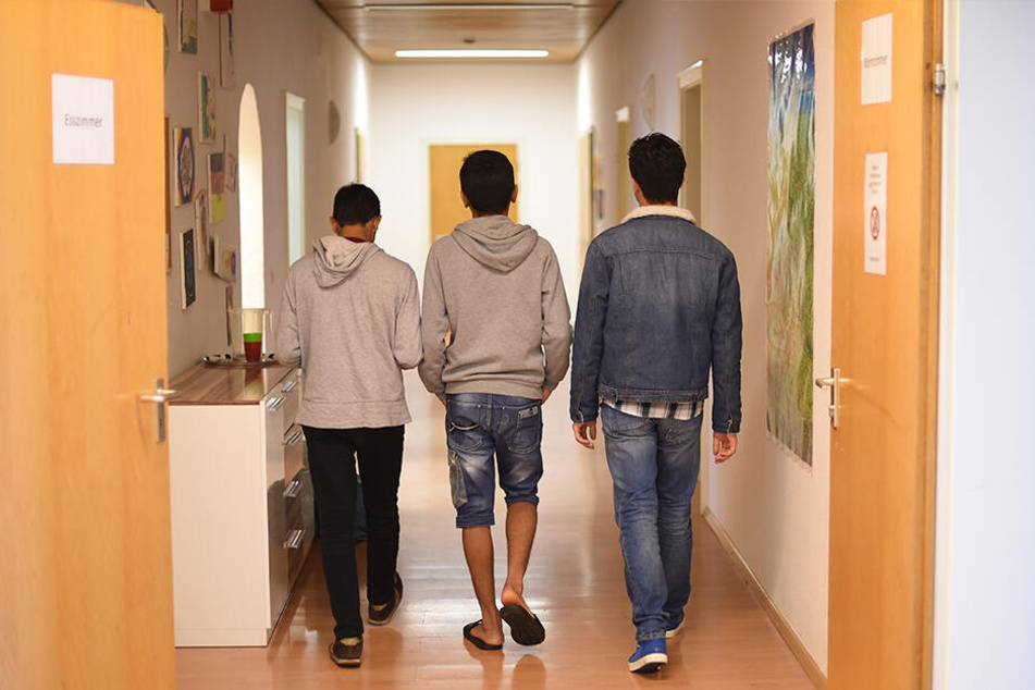 Unbegleitete minderjährige Flüchtlinge im Kinder- und Jugendhilfezentrum der Heimstiftung Karlsruhe.