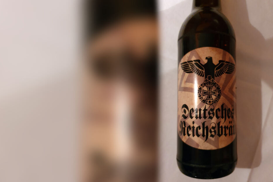 "Deutsches Reichsbräu" wird in einem Supermarkt verkauft.