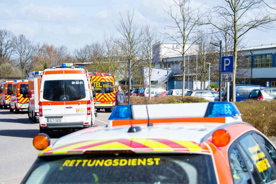 Die Schule musste evakuiert werden, 40 Schüler waren von der Attacke betroffen.