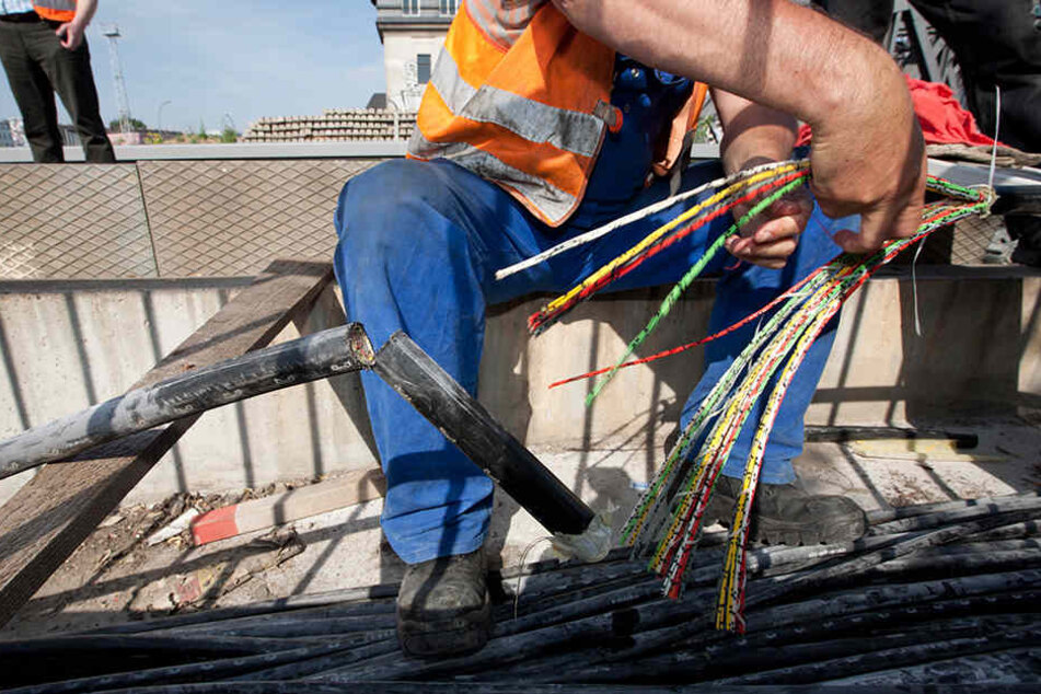 Besonders beliebt bei den Dieben sind kupferhaltige Rückleiter und Erdungskabel. (Symbolbild)