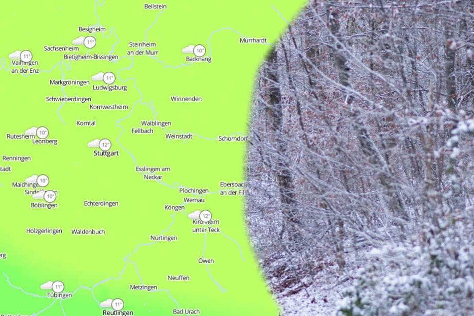 Ab Donnerstag ist vereinzelt mit Schneeschauer zu rechnen.