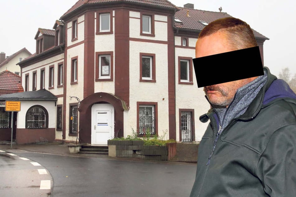In der Dachgeschosswohnung dieses Hauses in Klingenberg verendeten die Katzen. Ingolf T. (46) taucht immer wieder wochenlang ab, leidet an Depressionen und
einem Alkoholproblem.