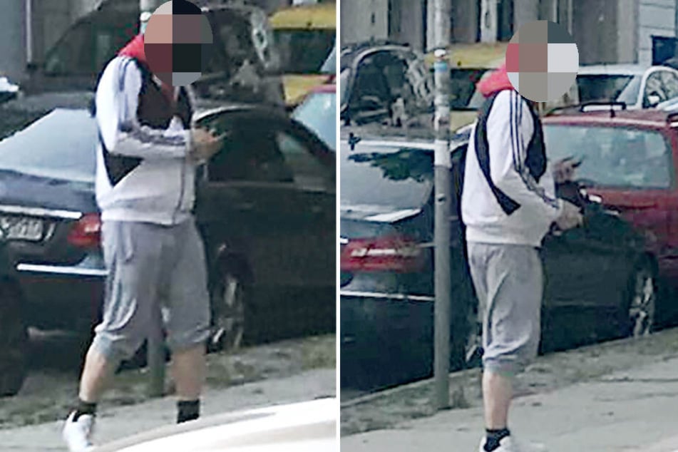 Mit diesen Fotos fahndete die Polizei nach dem Mann.