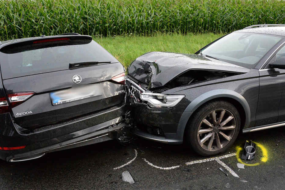 Der Skoda-Fahrer war betrunken und zu schnell unterwegs.