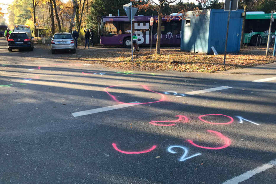 Die Polizei versuchte den Unfall zu rekonstruieren.